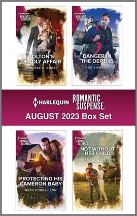Cover image for Harlequin Romantic Suspense August 2023 - Box Set