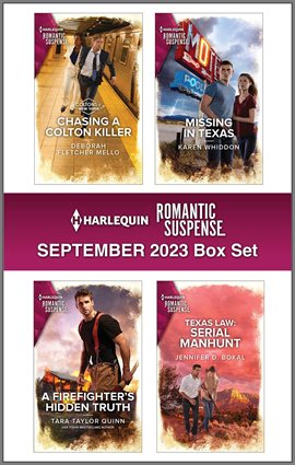 Cover image for Harlequin Romantic Suspense September 2023 - Box Set