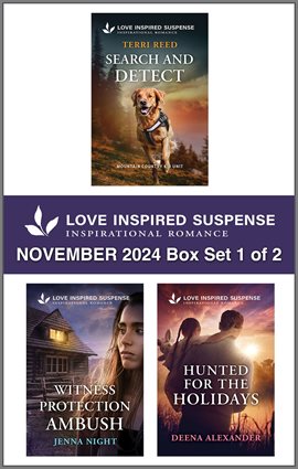 Cover image for Love Inspired Suspense November 2024 - Box Set 1 of 2
