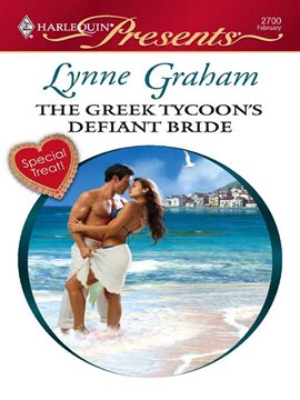 Cover image for The Greek Tycoon's Defiant Bride
