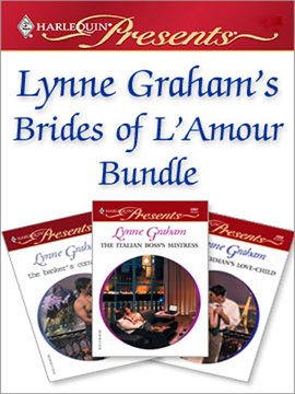Cover image for Lynne Graham's Brides of L'Amour Bundle