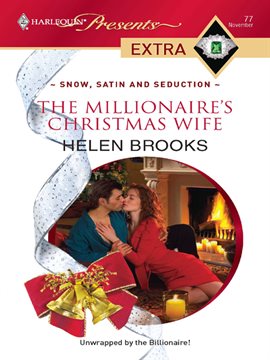 Cover image for The Millionaire's Christmas Wife