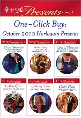 Cover image for October 2010 Harlequin Presents: An Anthology