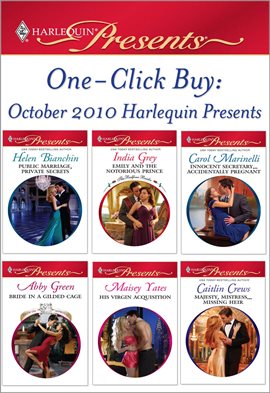 Cover image for One-Click Buy: October 2010 Harlequin Presents