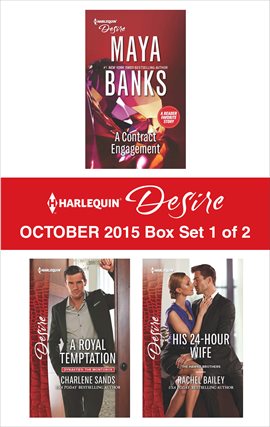 Cover image for Harlequin Desire October 2015 - Box Set 1 of 2
