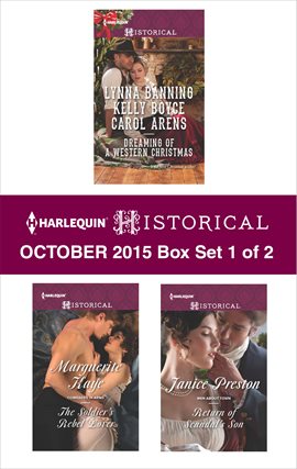 Cover image for Harlequin Historical October 2015 - Box Set 1 of 2