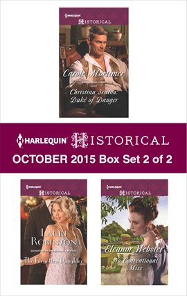 Cover image for Harlequin Historical October 2015 - Box Set 2 of 2