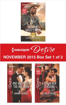 Cover image for Harlequin Desire November 2015 - Box Set 1 of 2