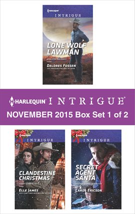 Cover image for Harlequin Intrigue November 2015 - Box Set 1 of 2