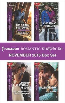 Cover image for Harlequin Romantic Suspense November 2015 Box Set