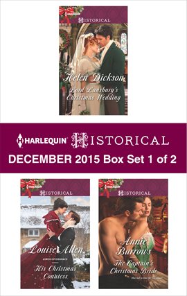 Cover image for Harlequin Historical December 2015 - Box Set 1 of 2