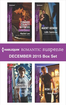 Cover image for Harlequin Romantic Suspense December 2015 Box Set