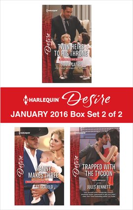 Cover image for Harlequin Desire January 2016 - Box Set 2 of 2