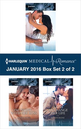 Cover image for Harlequin Medical Romance January 2016 - Box Set 2 of 2