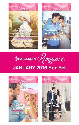 Cover image for Harlequin Romance January 2016  Box Set