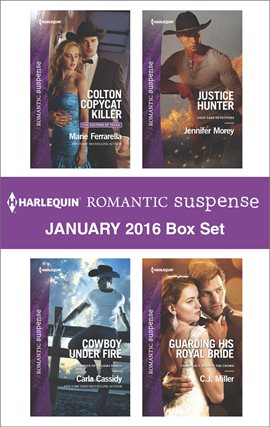 Cover image for Harlequin Romantic Suspense January 2016  Box Set