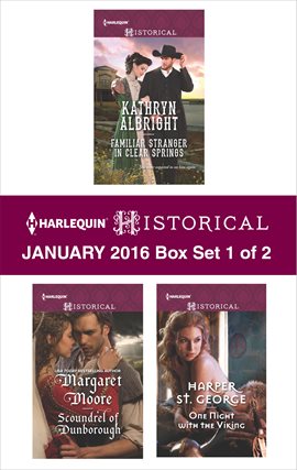 Cover image for Harlequin Historical January 2016 - Box Set 1 of 2