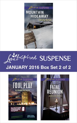 Cover image for Love Inspired Suspense January 2016 - Box Set 2 of 2