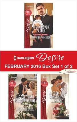 Cover image for Harlequin Desire February 2016 - Box Set 1 of 2