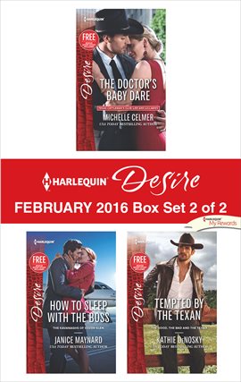 Cover image for Harlequin Desire February 2016 - Box Set 2 of 2