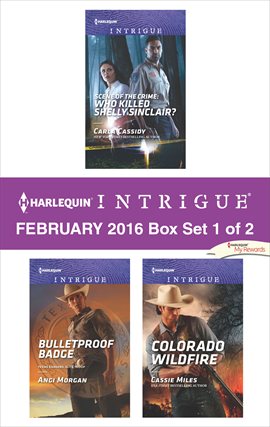 Cover image for Harlequin Intrigue February 2016 - Box Set 1 of 2