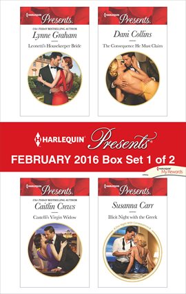 Cover image for Harlequin Presents February 2016 - Box Set 1 of 2