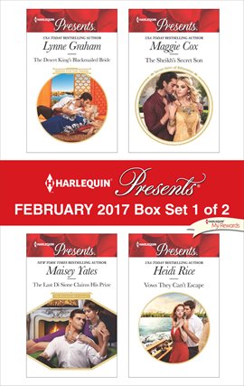 Cover image for Harlequin Presents February 2017 - Box Set 1 of 2