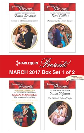 Cover image for Harlequin Presents March 2017  - Box Set 1 of 2