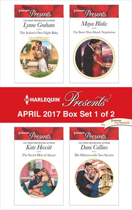 Cover image for Harlequin Presents April 2017 - Box Set 1 of 2