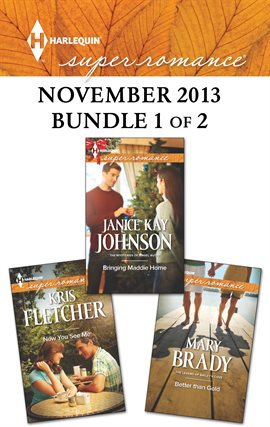 Cover image for Harlequin Superromance November 2013 - Bundle 1 of 2