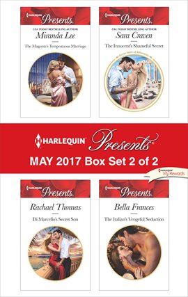 Cover image for Harlequin Presents May 2017 - Box Set 2 of 2