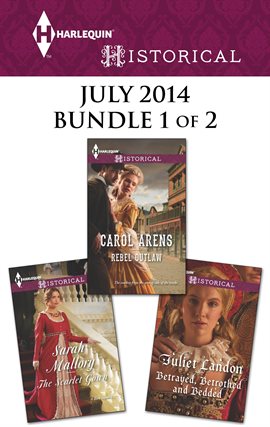 Cover image for Harlequin Historical July 2014 - Bundle 1 of 2