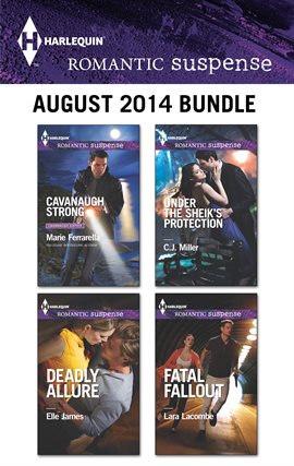 Cover image for Harlequin Romantic Suspense August 2014 Bundle