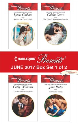 Cover image for Harlequin Presents June 2017 - Box Set 1 of 2