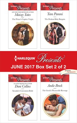 Cover image for Harlequin Presents June 2017 - Box Set 2 of 2