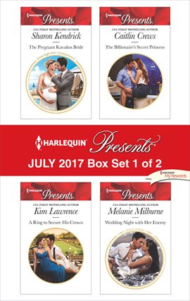 Cover image for Harlequin Presents July 2017 - Box Set 1 of 2