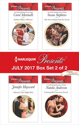 Cover image for Harlequin Presents July 2017 - Box Set 2 of 2