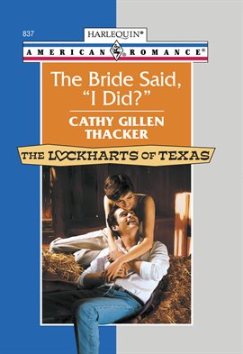 Cover image for The Bride Said, "I Did?"