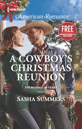 Cover image for A Cowboy's Christmas Reunion