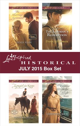 Cover image for Love Inspired Historical July 2015 Box Set