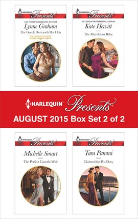 Cover image for Harlequin Presents August 2015 - Box Set 2 of 2