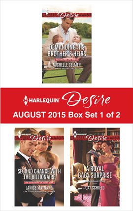 Cover image for Harlequin Desire August 2015 - Box Set 1 of 2