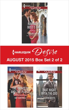 Cover image for Harlequin Desire August 2015 - Box Set 2 of 2