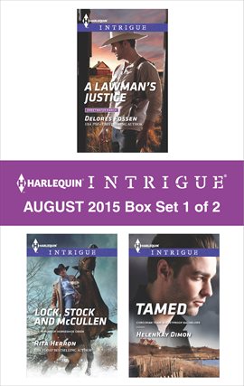 Cover image for Harlequin Intrigue August 2015 - Box Set 1 of 2