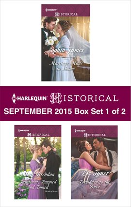 Cover image for Harlequin Historical September 2015 - Box Set 1 of 2