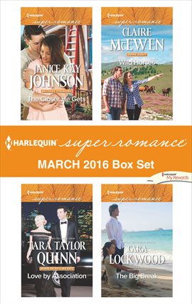 Cover image for Harlequin Superromance March 2016 Box Set