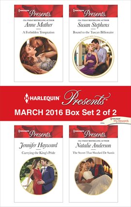 Cover image for Harlequin Presents March 2016 - Box Set 2 of 2