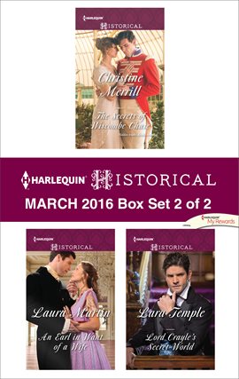Cover image for Harlequin Historical March 2016 - Box Set 2 of 2