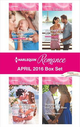 Cover image for Harlequin Romance April 2016 Box Set