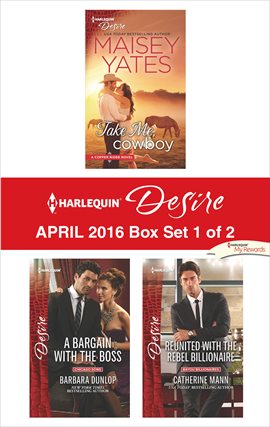 Cover image for Harlequin Desire April 2016 - Box Set 1 of 2